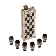 Подарочный набор Штоф с рюмками Шахматы